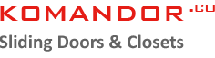 надпиcь KOMANDOR.co|Sliding Doors & Closets